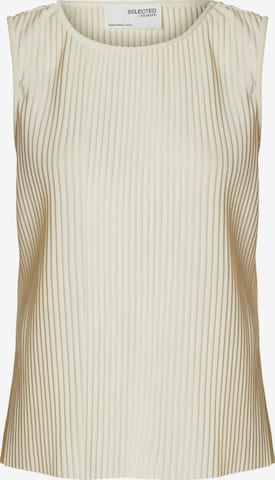 bēšs SELECTED Blūze: no priekšpuses