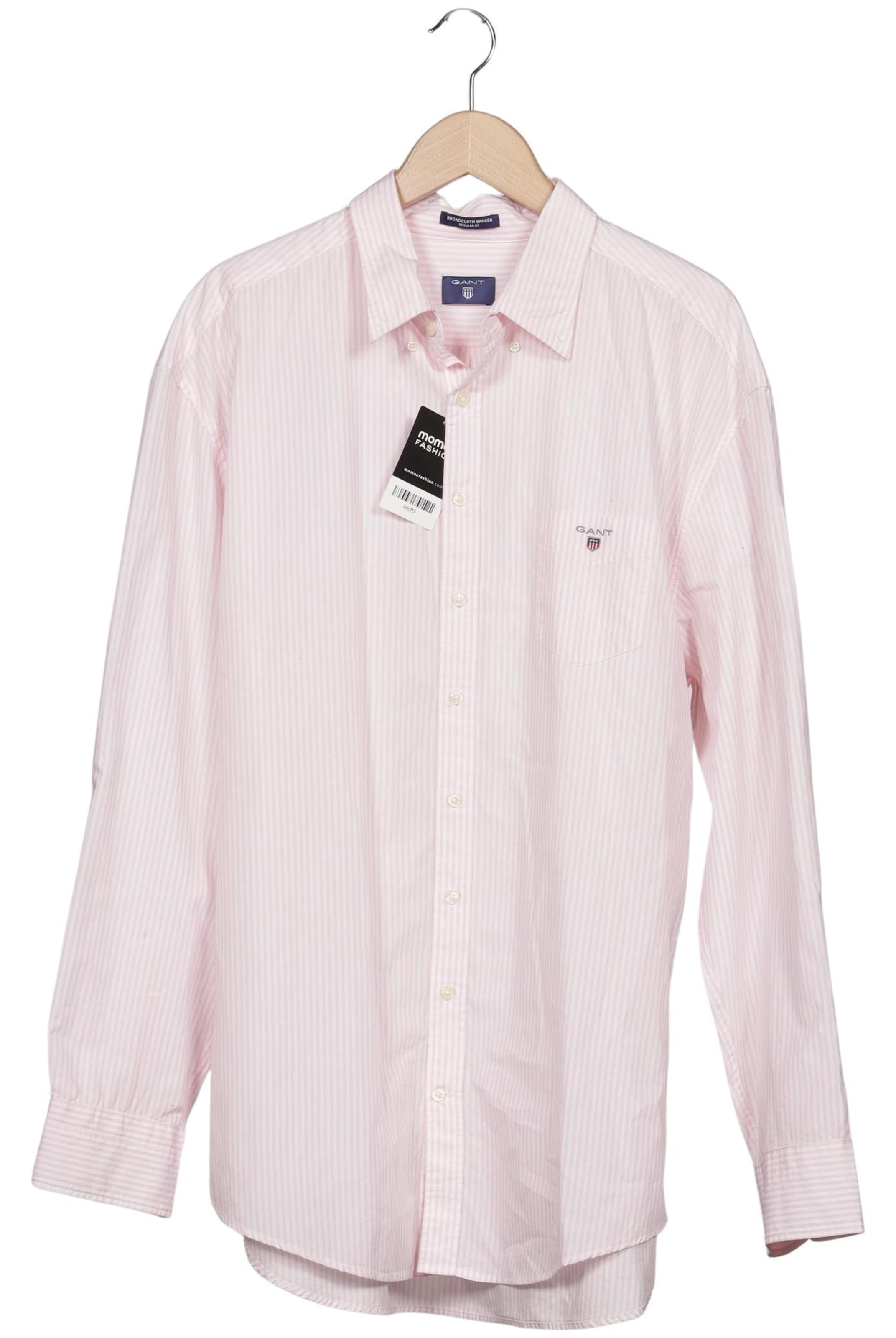 GANT Button Up Shirt in XXL in Pink: front