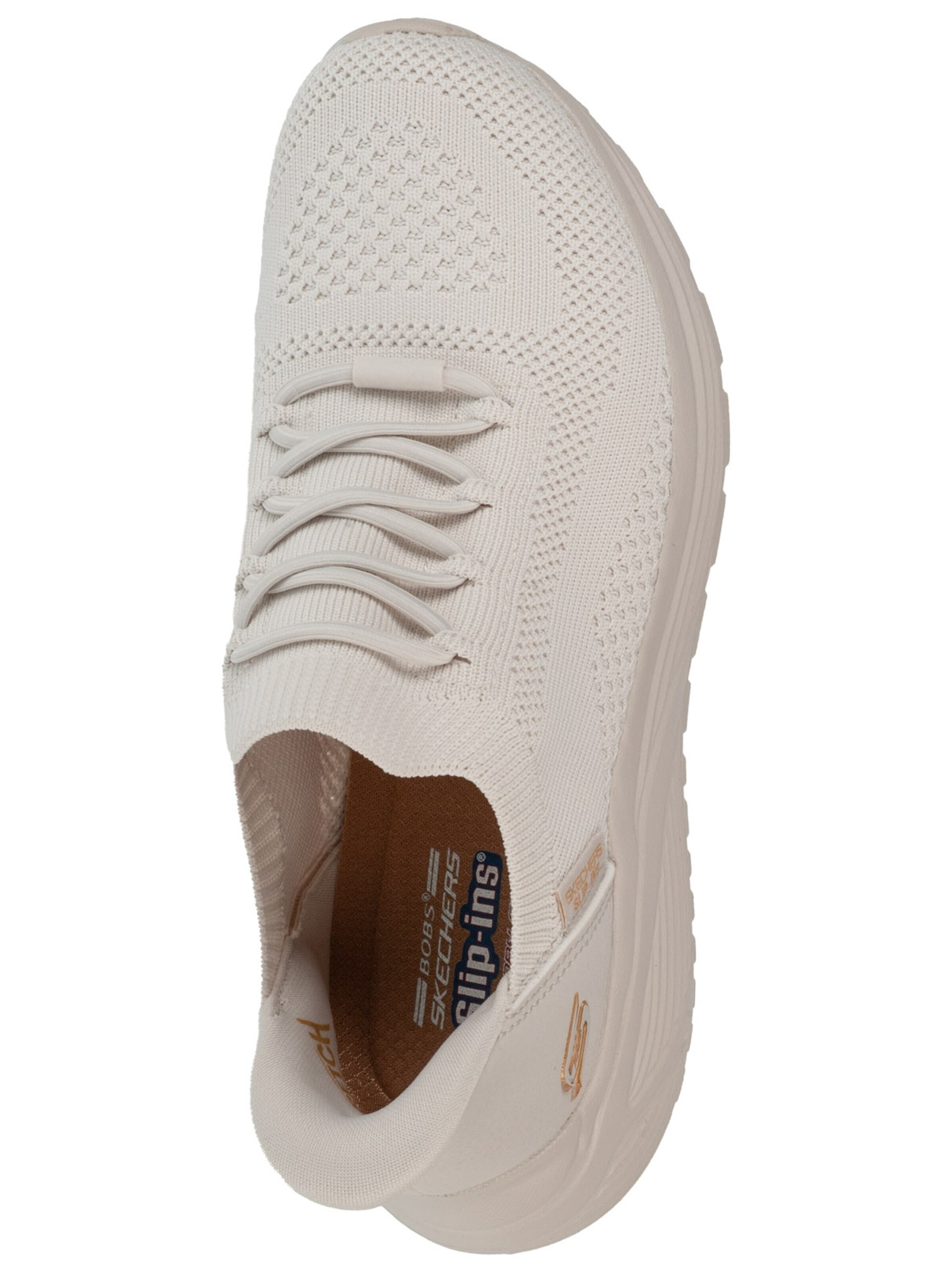 SKECHERS Sneaker low 'Skechers Slip-Ins: Bobs Sparrow 2.0 - Lucky Run'‌‌‌‌‌‌ in Weiß