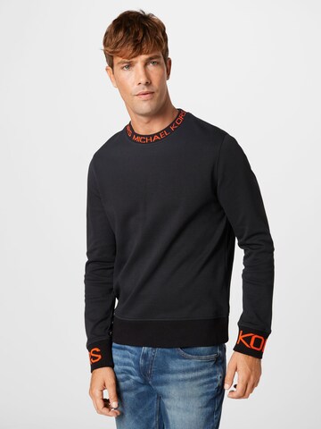 Michael Kors Sweatshirt in Black: front