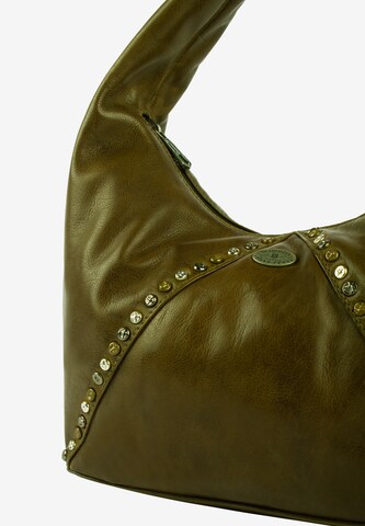 DreiMaster Vintage Чанта за през рамо 'Altiplano' в зелено