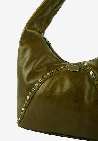 DreiMaster Vintage Shoulder Bag 'Altiplano' in Green