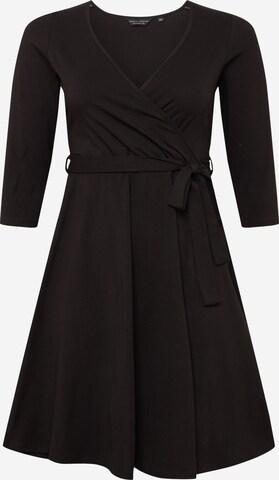 Dorothy Perkins Curve Dress in Black: front