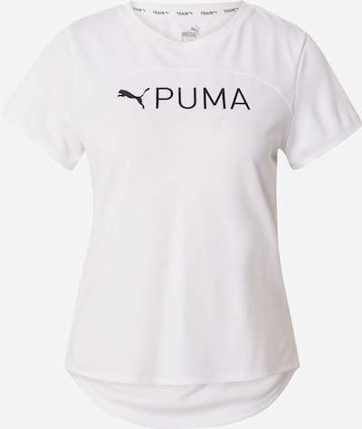 PUMA T-shirt fonctionnel 'Ultrabreathe' en noir / blanc, Vue avec produit