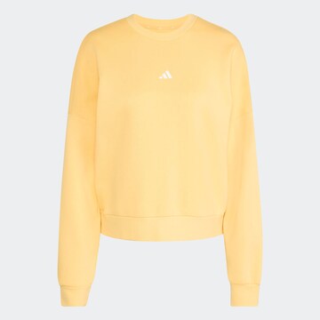 ADIDAS SPORTSWEAR Athletic Sweatshirt in Yellow