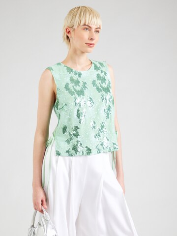 VILA ROUGE EDIT Blouse 'ROUSkylar' in Green: front