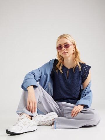 Chemisier 'TASSA' VERO MODA en bleu