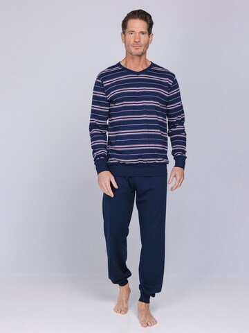 Pastunette Pyjama lang‌‌‌‌ in Blau: Vorderseite