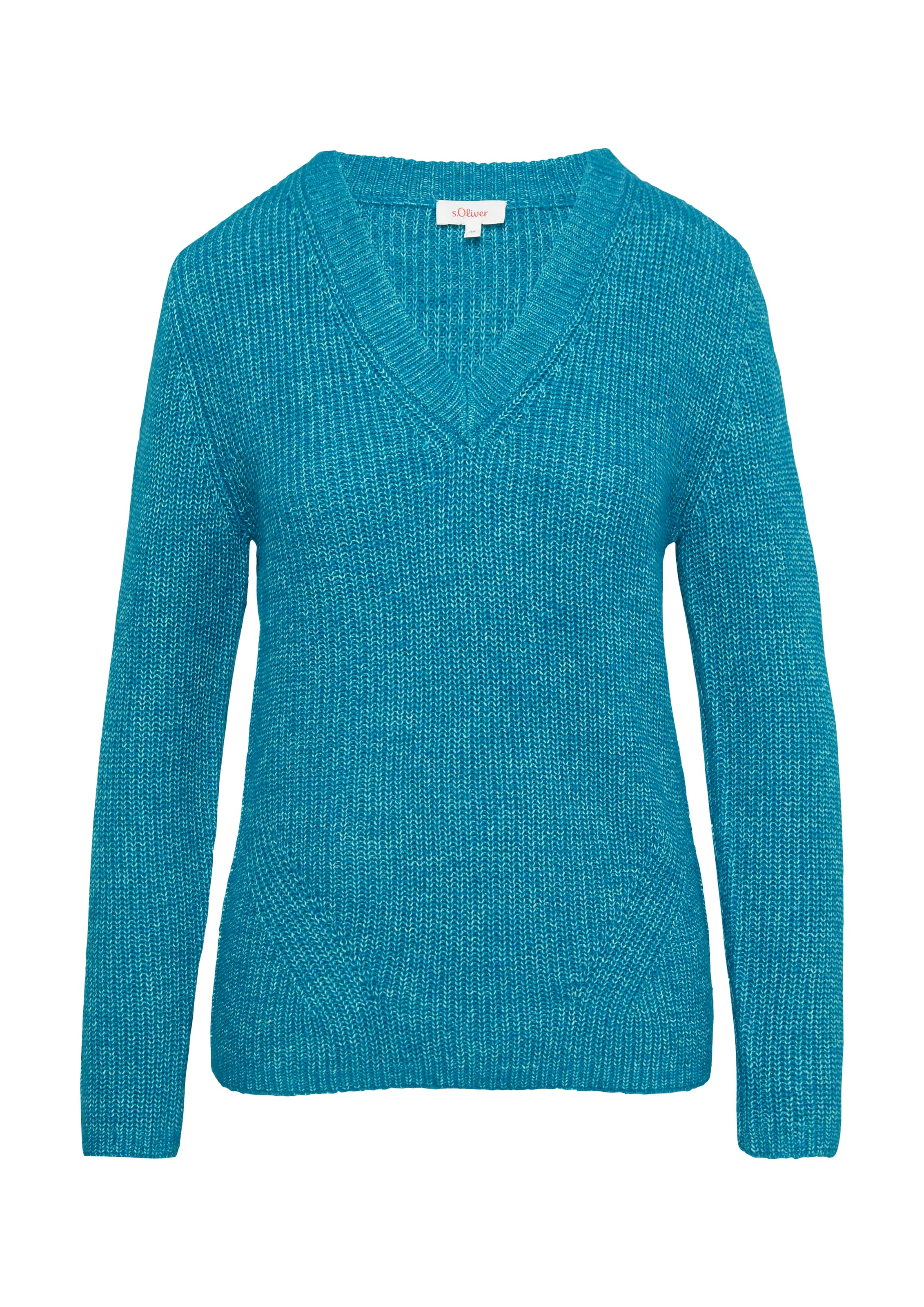 s.Oliver Pullover in Blau: Vorderseite