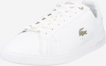 LACOSTE Sneakers laag in Wit: voorkant