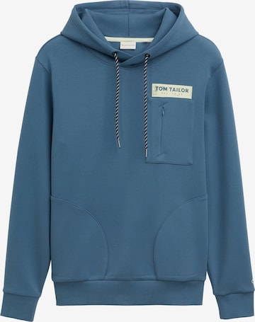 TOM TAILOR Sweatshirt in Blue: front