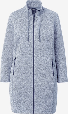 Ulla Popken Sweat jacket in Blue: front