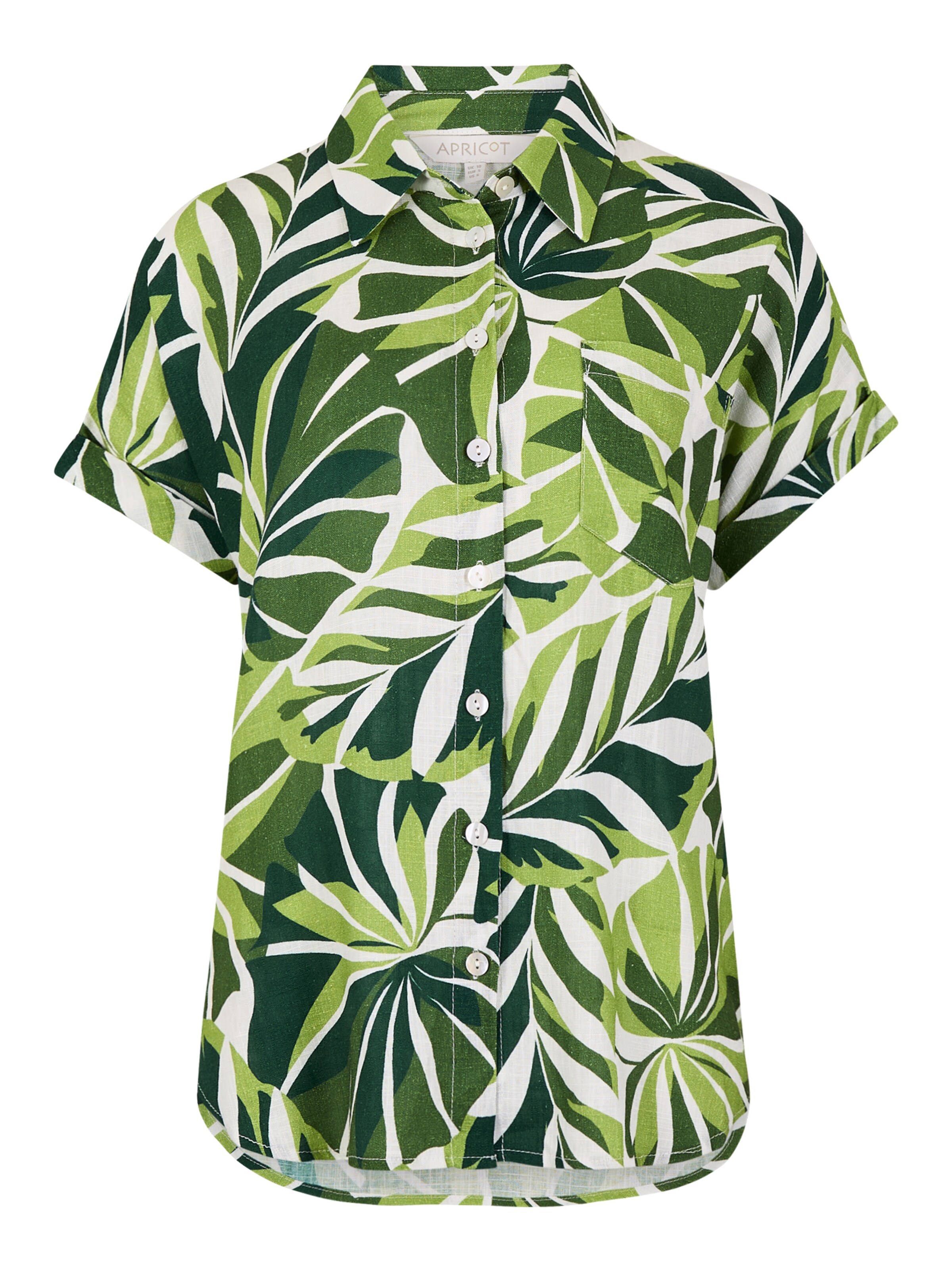Apricot Chemisier en vert, Vue avec produit