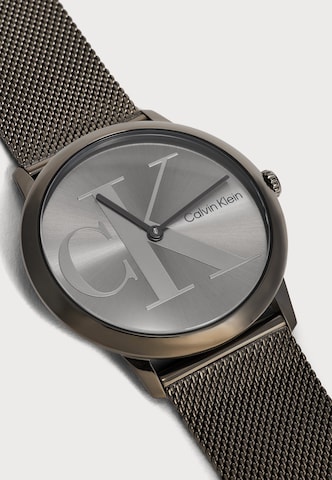Calvin Klein Analog klocka 'EXCEPTIONAL' i grå: framsida