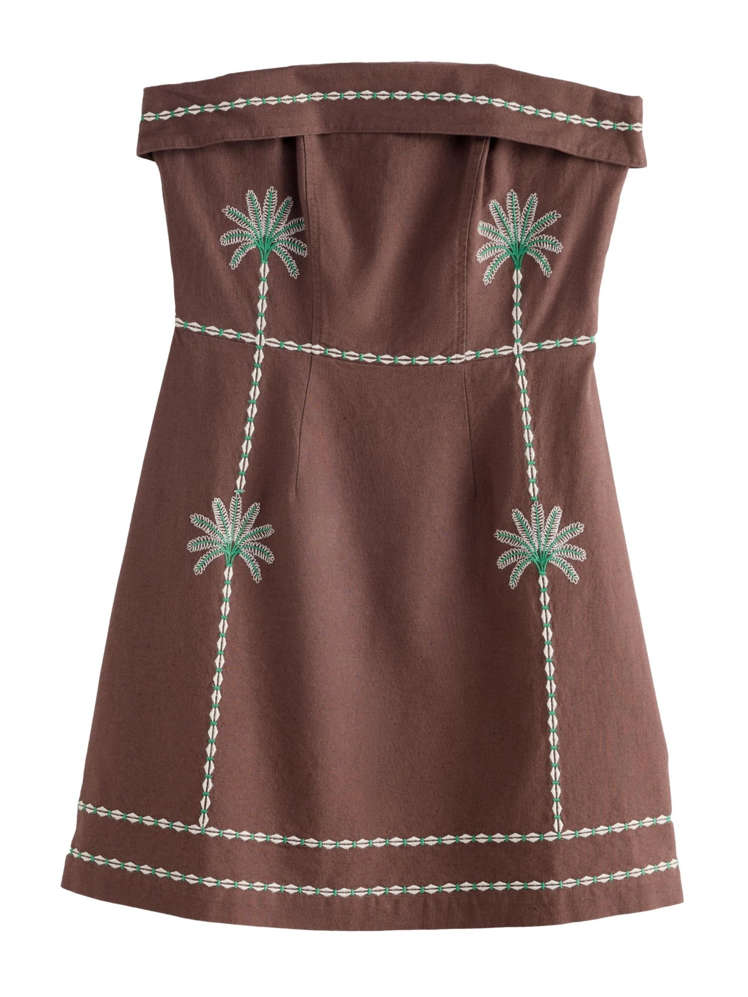 Next Dress in Brown / Green / White, Item view