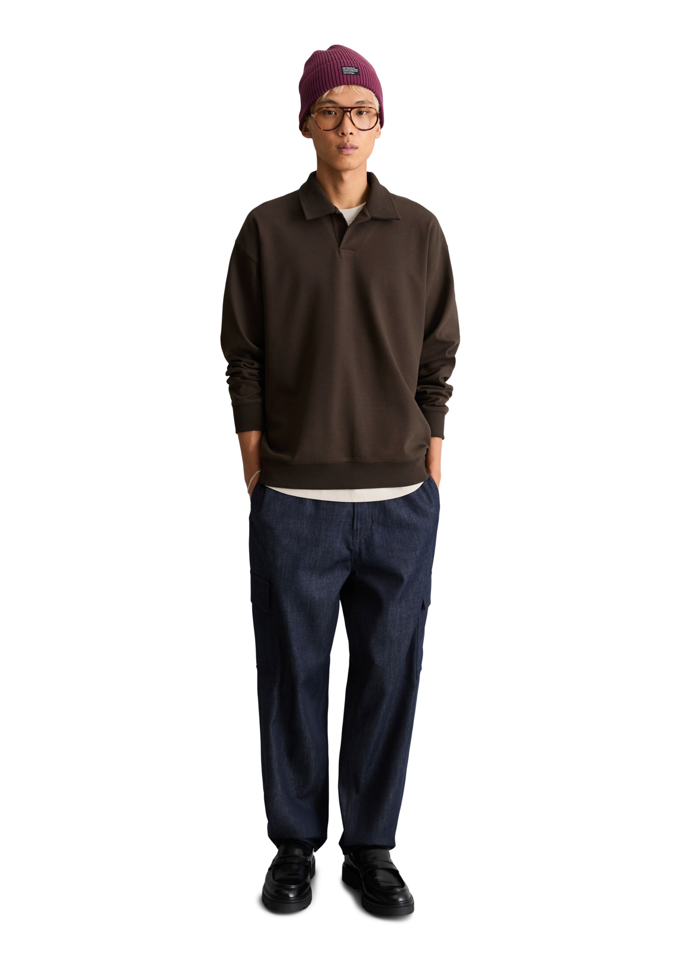 T-Shirt Marc O'Polo DENIM en marron