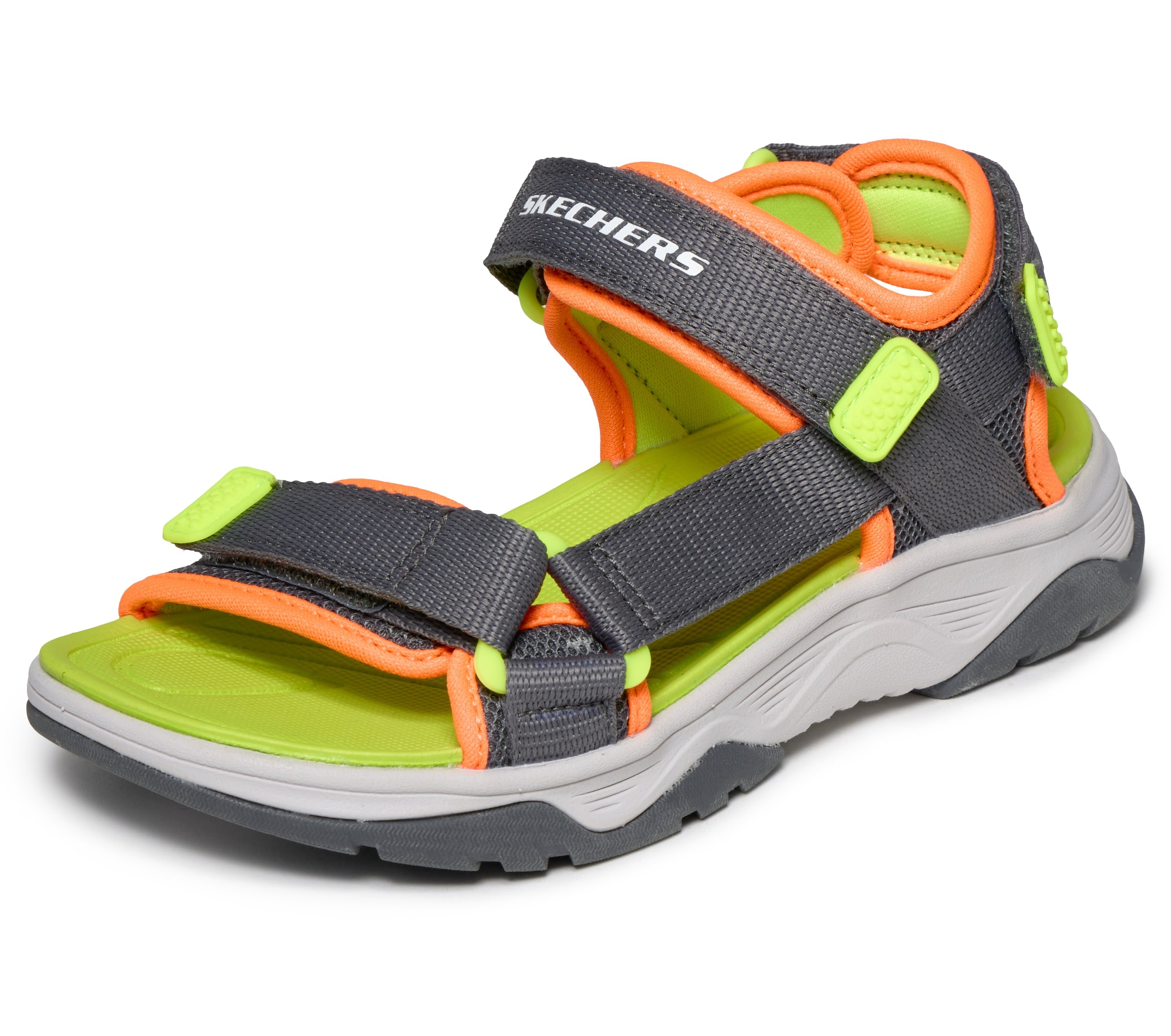 SKECHERS Sandale in Grau: Vorderseite