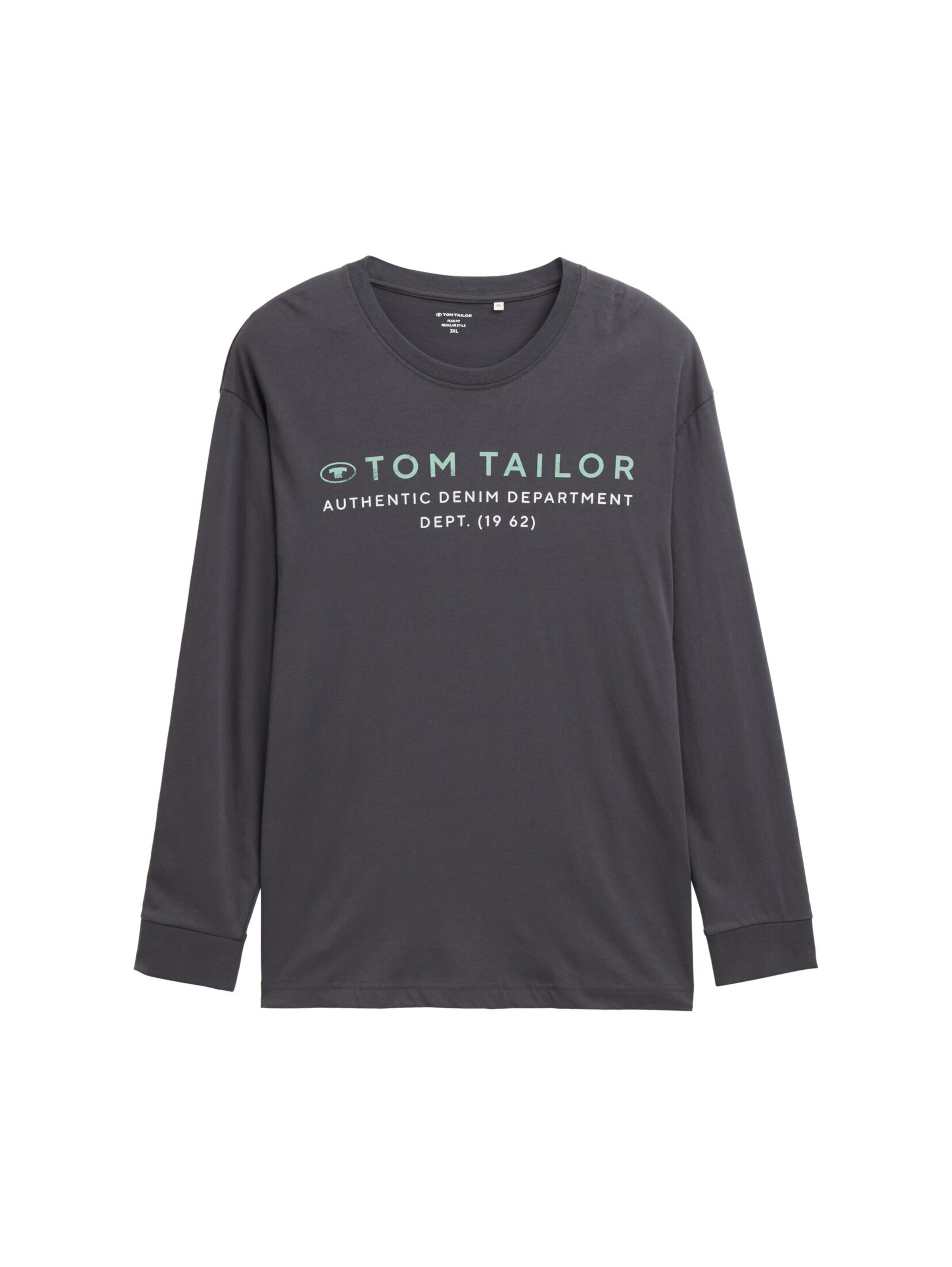 TOM TAILOR Men + Shirt in Black: front