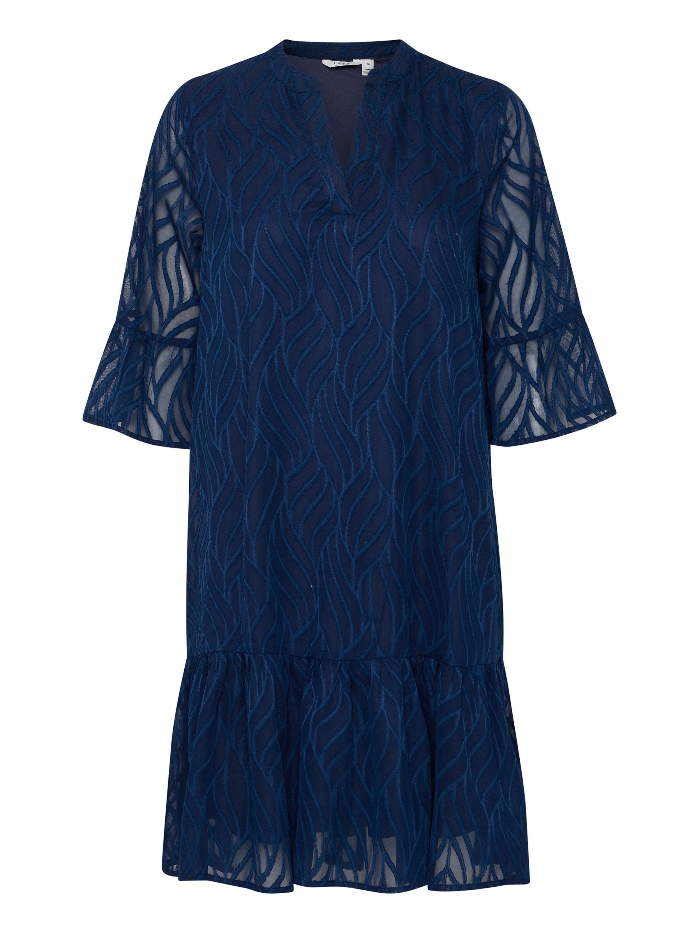 Robe b.young en bleu : devant