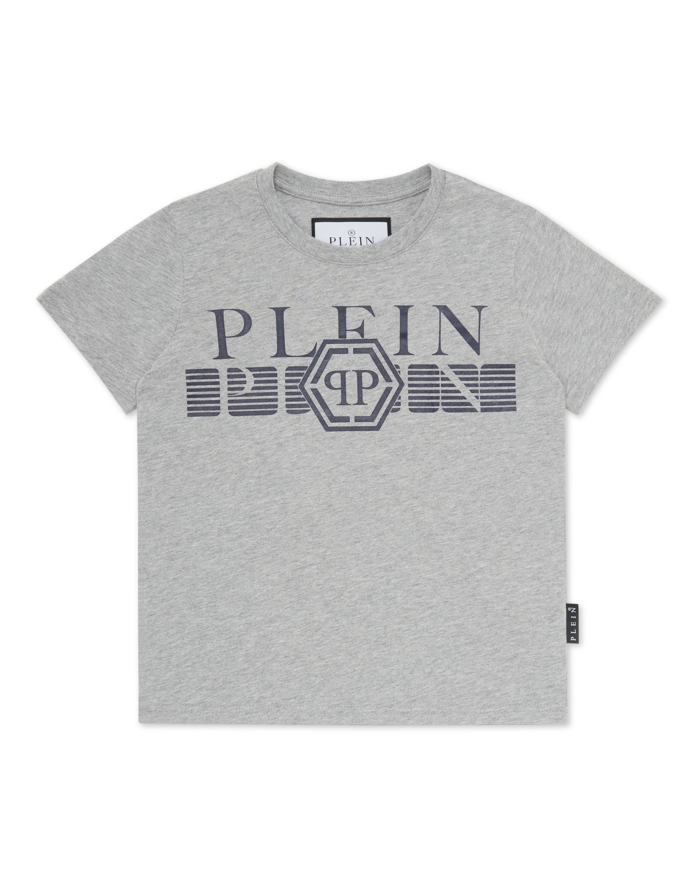 T-Shirt Philipp Plein en gris : devant