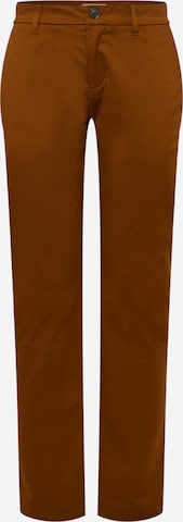 TOM TAILOR - Pantalón chino en marrón: frente