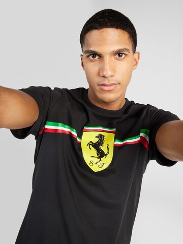 PUMA T-Shirt 'Ferrari Race' in Schwarz