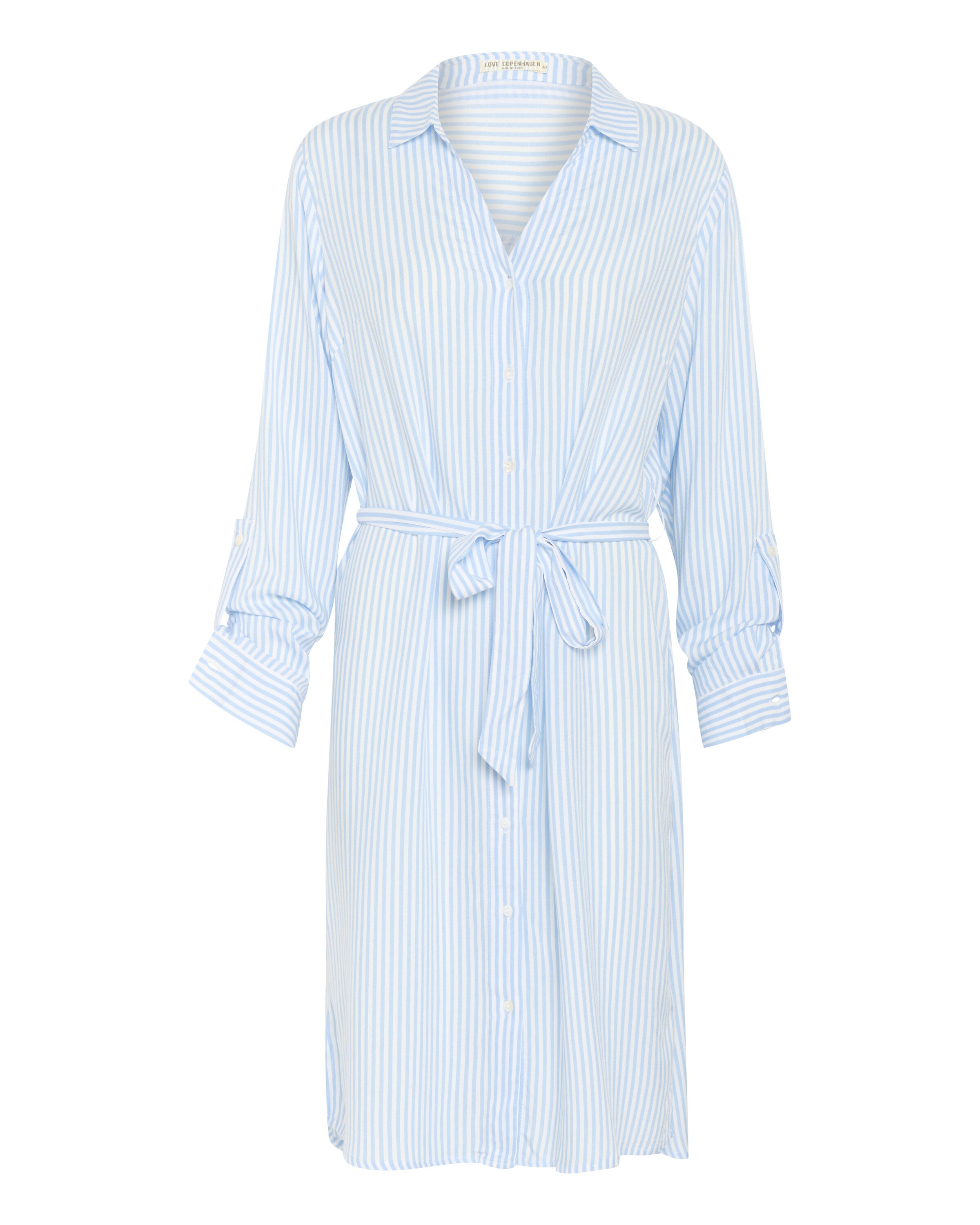 Robe-chemise 'Luda' Love Copenhagen en bleu : devant