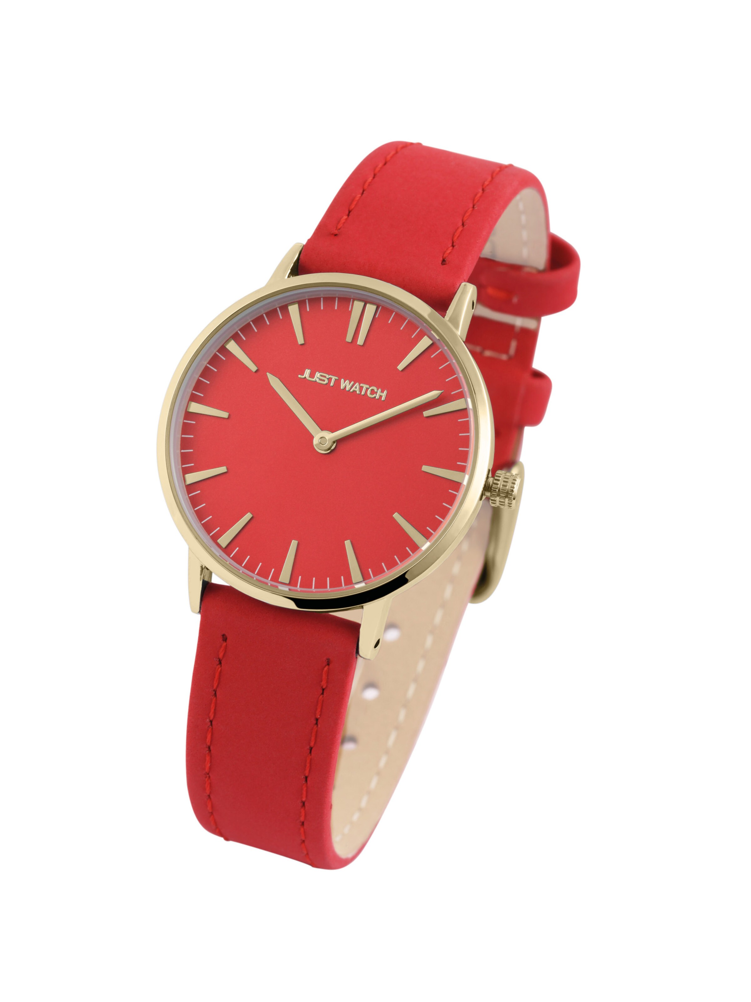 Just Watch Analoguhr‌‌‌‌‌‌ in Rot: Vorderseite
