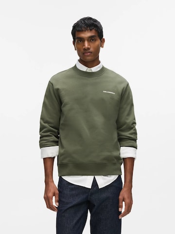 Sweat-shirt 'Rue St-Guillaume' Karl Lagerfeld en vert