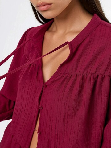 Hiccup Bluse in Rot