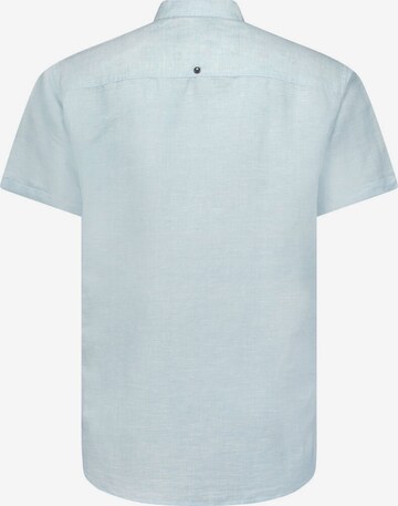 No Excess Regular fit Overhemd in Blauw