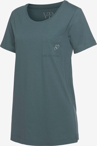 VIVANCE Slaapshirt in Groen