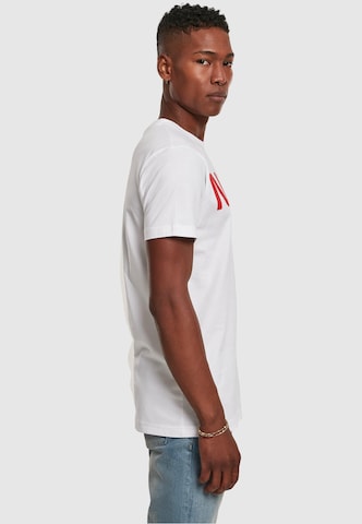 Mister Tee - Camisa 'NASA Worm' em branco