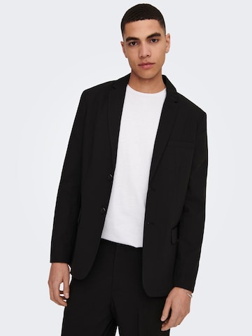 Only & Sons Regular fit Suit Jacket 'EVE' in Black