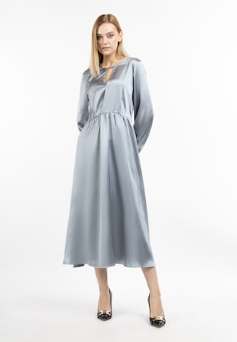 DreiMaster Klassik Společenské šaty – šedá: přední strana