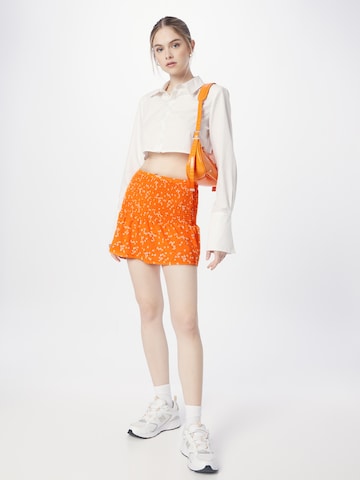 Noisy may Skirt 'LEA' in Orange