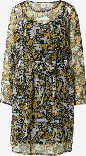 ICHI Dress in Mustard / Olive / Black / White, Item view