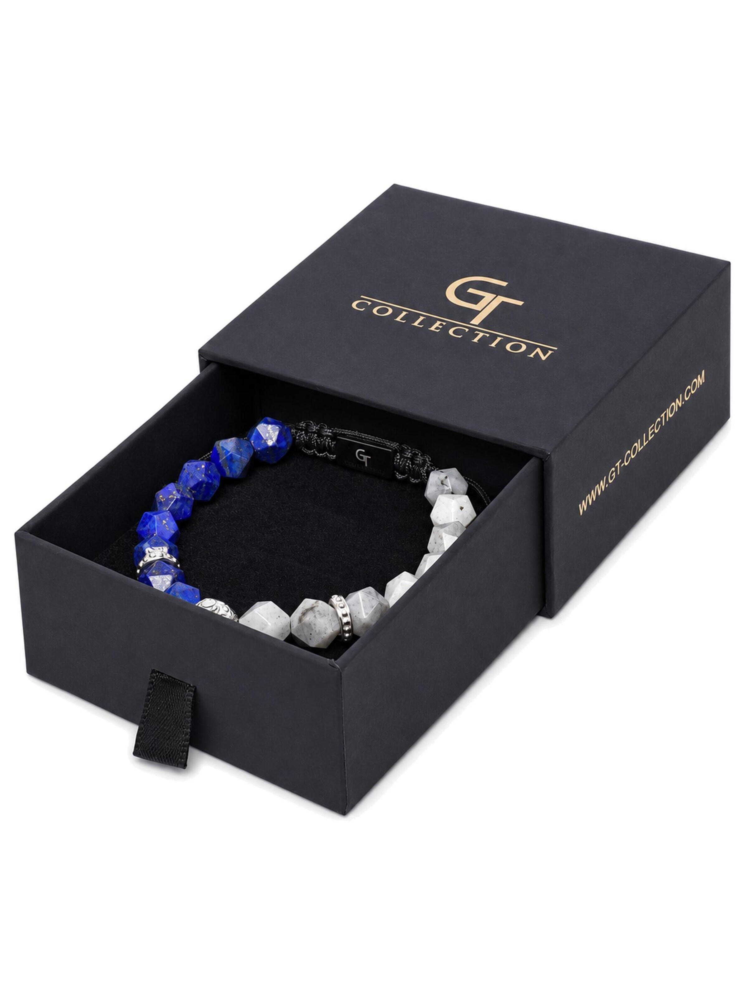 GT Collection Bransoletka 'Wild Cat' w kolorze niebieski