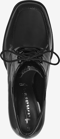 TAMARIS Magasított cipő - fekete
