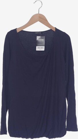 Turnover Langarmshirt S in Blau: predná strana