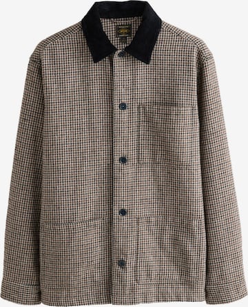 Next Regular Fit Paita 'Heritage' värissä ruskea: etupuoli