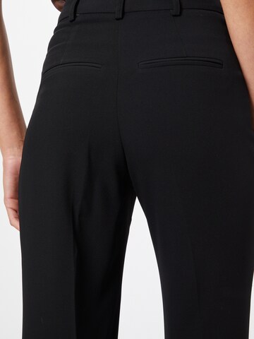 River Island Flared Trousers with creases in Black