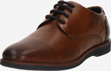 bugattiCipele na vezanje 'Melchiore' - smeđa boja: prednji dio