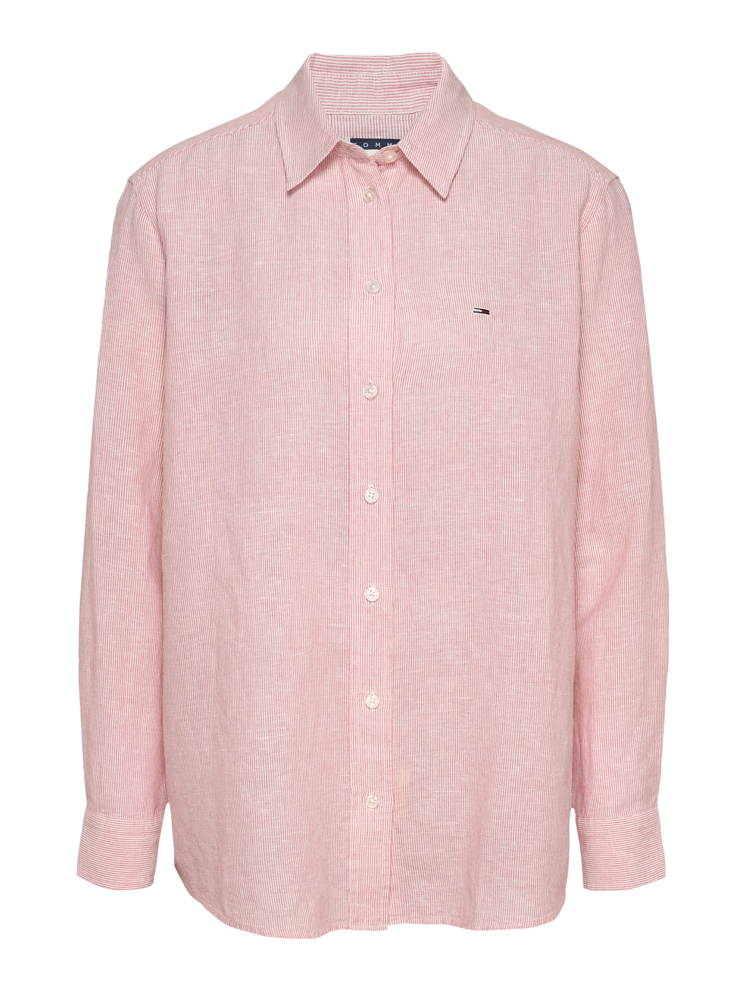 Tommy Jeans Блуза в розово: отпред