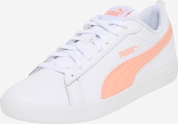 PUMA حذاء رياضي بلا رقبة 'Smash Wns v2 L' بلون أبيض: الأمام