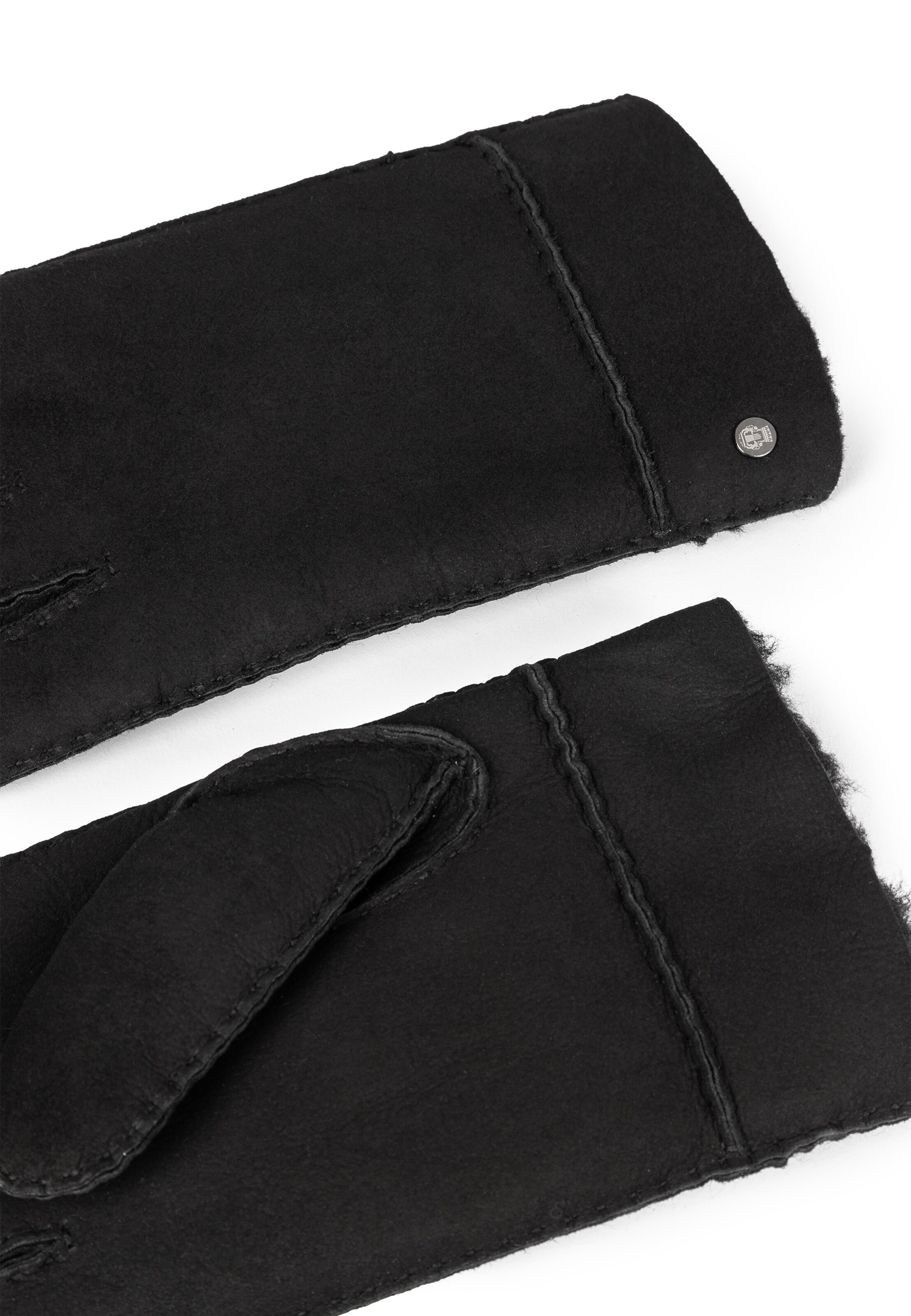 Roeckl Full Finger Gloves 'CLASSIC SILK LAMB' in Black