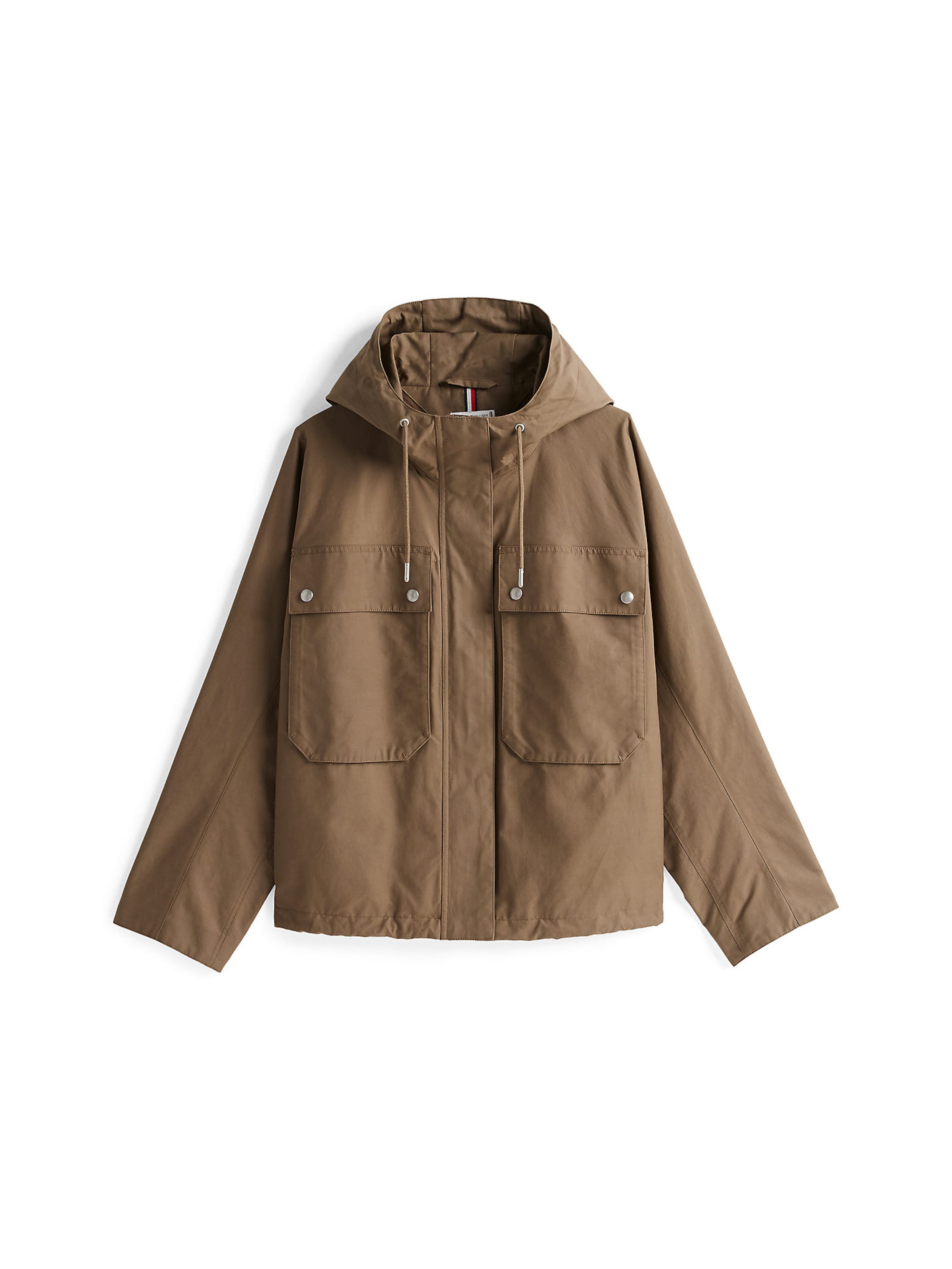 Demisezoninė striukė iš TOMMY HILFIGER, spalva – ruda, Prekių apžvalga