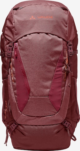 VAUDE Sportrucksack 'Asymmetric' in Rot: predná strana