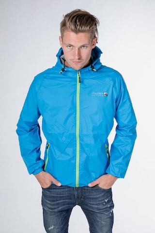 deproc Funktionsjacke 'ROBSON' in Blau: Vorderseite