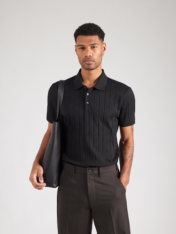 Calvin Klein Μπλουζάκι σε μαύρο: μπροστά